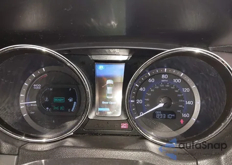 2013 Hyundai Sonata Hybrid z USA, uszkodzony, nr VIN KMHEC4A4XDA083373